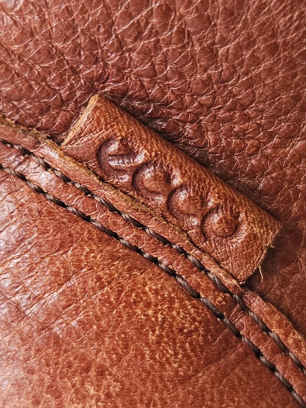 ECCO Soft 7 Cognac Brown Leather Zip Ankle Booties Size 40 / US 9 - Picture 3 of 16